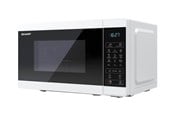 Mikrobølgeovn - Sharp YC-MG02E-W - microwave oven with grill - freestanding - white - YC-MG02EW