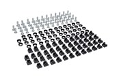 Rackskap - Tripp Lite Rack Enclosure Square Hole Hardware 12-24 Screws & Washers 50PC - rack mounting kit - SRCAGENUTS1224