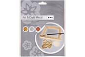 Arts & Crafts - Tilbehør - Creativ Company Imitation Metal Leaf Gold 25 Sheets - 20481