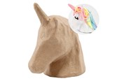 Arts & Crafts - Tilbehør - Creativ Company Unicorn Head Papier-mâché - 50420
