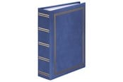 Fotoalbum & Arkivering - Hama "London" Slip-in Album for 100 Photos w. a Size of 13x18 cm blue - 7172