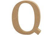 Arts & Crafts - Tilbehør - Creativ Company Letter Q MDF 8cm 1pc. - 56376