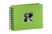 Fotoalbum & Arkivering - Hama "Fine Art" Spiral Album 24 x 17 cm 50 Black Pages kiwi - 113676