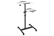 Veggmontering, AV-braketter & AV-møbler - Hama Projector Table with 2 Levels (42 x 50 / 40 x 35 cm) Height-Adjustable - Max 10 kg - recommended for - 77510