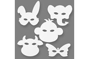 Arts & Crafts - Tilbehør - Creativ Company Craft Masks Animals 16st. - 95201