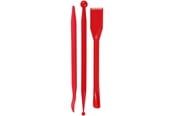 Kreative leker - Creativ Company Modeling tools Red 3pcs. - 78266
