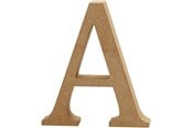 Arts & Crafts - Tilbehør - Creativ Company Letter A MDF 8cm 1pc. - 56360
