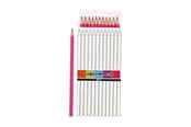 Skrive- & Tegneverktøy - Creativ Company Colortime colouring pencils - Pink 12pcs. - 38573