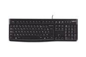 Tastatur - Logitech K120 Corded Keyboard - UK - Tastatur - Engelsk (Storbritannia) - Svart - 920-002501