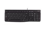 Tastatur - Logitech K120 Corded Keyboard - ES - Tastatur - Spansk - Svart - 920-002499