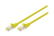 Nettverkskabel - DIGITUS patch cable - 2 m - yellow - Gul - 2m - DK-1644-A-020-Y-10