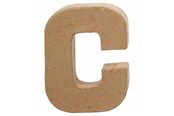 Arts & Crafts - Tilbehør - Creativ Company Letter Papier-mache Small - C - 26641