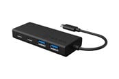 USB-hub - ICY BOX IB-HUB1426-CPD USB-hub - USB 3.0 - 4 porter - Svart - 60511
