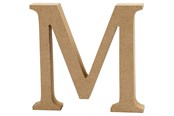 Arts & Crafts - Tilbehør - Creativ Company Letter M MDF 8cm 1pc. - 56372