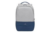 Veske/Hylster/Sekk til bærbar PC - RivaCase Prater - 17.3" - Laptop Backpack - 7567 GREY/DARK BLUE