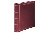 Fotoalbum & Arkivering - Hama "London" Super Jumbo Album 34x35 cm 80 White Pages Bordeaux - 7157