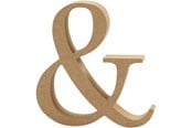 Arts & Crafts - Tilbehør - Creativ Company Symbol & MDF 8cm 1pc. - 56389