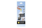 Rengjøring - brabantia Size A - trash can liner - 3 L - high-density polyethylene (HDPE) - white - 311727