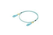 Nettverkskabel - Ubiquiti 10 Gbps OM3 Duplex LC Cable 2M - Blå - 2m - UACC-OFC-MM-2M