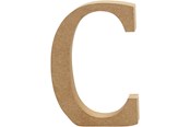 Arts & Crafts - Tilbehør - Creativ Company Letter C MDF 13cm 1pc. - 56312