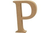 Arts & Crafts - Tilbehør - Creativ Company Letter P MDF 13cm 1pc. - 56325