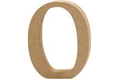 Arts & Crafts - Tilbehør - Creativ Company Number 0 MDF 13cm 1pc. - 56338