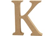 Arts & Crafts - Tilbehør - Creativ Company Letter K MDF 13cm 1pc. - 56320