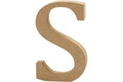 Arts & Crafts - Tilbehør - Creativ Company Letter S MDF 13cm 1pc. - 56328