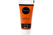 Hobbyartikler - Creativ Company Pigment Art Acrylic Paint Orange 75ml - 35144