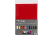 Papir, Fotopapir & Etiketter - Creativ Company Velor Paper Color A4 10 Sheets - 270690