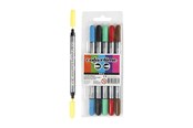 Skrive- & Tegneverktøy - Creativ Company Colortime double ink 6pcs. - 37984