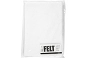 Arts & Crafts - Tilbehør - Creativ Company Hobby Felt White A4 10 Sheets - 45502