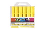 Hobbyartikler - Creativ Company Lemon yellow markers 18st. - 373537
