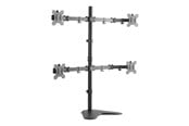 Skjermholder - LogiLink Quad monitor stand 13–32" steel arm length: each 460 mm - BP0046