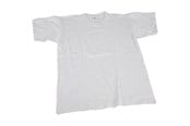 Kostymer - Creativ Company T-shirt White with Round Neck Cotton Size M - 47212