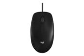 Mus - Logitech M100 Optical Mouse - Black - Mus - Optisk - 3 knapper - Svart - 910-006652