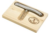 Kjøkkenredskaper - Jean Dubost Korketrekker stål åpen treboks - JL0013781L06018