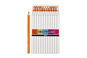 Hobbyartikler - Creativ Company Triangular Jumbo colored pencils - Orange 12pcs. - 38171