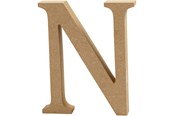 Arts & Crafts - Tilbehør - Creativ Company Letter N MDF 13cm 1pc. - 56323