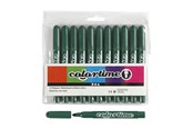 Hobbyartikler - Creativ Company Green Jumbo pens 12pcs. - 37358