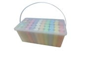 Kreative leker - Happy Summer UTELEKE - SS KRITT 50 STK XL BØTTE - 301073