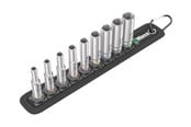 Verktøy - Wera Belt A Deep 1 socket set 1/4" drive 9 pieces - 05004525001