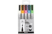 Skrive- & Tegneverktøy - Creativ Company Chalk Markers Color 5pcs. - 37385