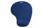 Musematte & Tilbehør - Savio mouse pad with wrist pillow - SAVMP-01NB