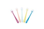 Babyutstyr - Babymoov Set of 5 silicon spoons 2nd age multicolor - A102407