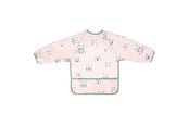 Babyutstyr - Badabulle Long Sleeves Bib - Pink - B007024