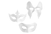 Arts & Crafts - Tilbehør - Creativ Company Masks White 12 pcs. - 26356