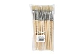 Hobbyartikler - Creativ Company Wooden brushes - Nr. 14 Short handle 12st. - 10614