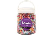 Kreative leker - Creativ Company Figure Beads in Bucket Acryllic 1100pcs. - 61800