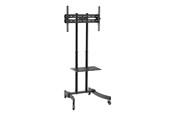 Veggmontering, AV-braketter & AV-møbler - LogiLink TV/monitor cart 37–70" height adjustable 40 kg max. - Max 40 kg - recommended for 70" - BP0026